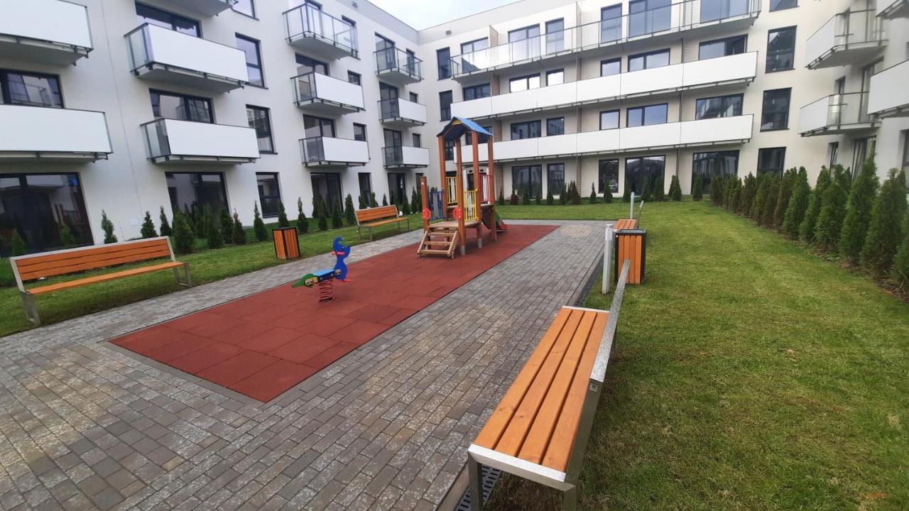 Apartament M&R Dwie Sypialnie Garaz Gdynia Buitenkant foto